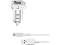 Cl-Laddare 12-24V - Samsung Usb-C 15W Med Adapter Och Laddkabel För Dataladdning