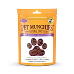 Pet Munchies Liver and Chicken Dog Training Treats, Grain Free Tasty Bites with Natural Real Meat, Low in Fat and High in Protein 50g (Pack of 8)