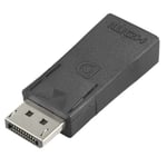 DisplayPort ha til HDMI hu Adapter - Svart