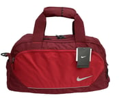 New Vintage NIKE ATHLETIC Medium Sports HOLDALL DUFFEL Bag BA4286 Team Red