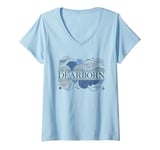 Womens Dearborn Michigan - Dearborn MI Classic V-Neck T-Shirt