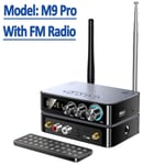 FM-radio Bluetooth-vastaanotin Lähetin 5.1 5.0 NFC Stereo 3.5mm AUX-liitäntä RCA Langaton Audiosovitin Mikrofoni Laula TV-tietokoneeseen