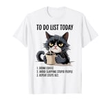 To Do List Today Cat T-Shirt