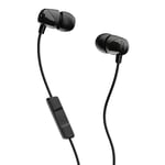 Skullcandy Jib Écouteurs Intra-Auriculaires Filaires, Microphone, Compatibles Appareils Bluetooth + Ordinateurs - Noir