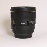 Sigma Used 85mm f/1.4 EX DG HSM - Sony Fit