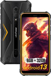 Armor x12 Téléphone Incassable Android 13 Go,6Go+32Go ROM/TF-256Go,4860mAh Batterie,13MP+8MP Caméra,Écran 5,45''HD+,Telephone Portable Incassable 4G Dual SIM/NFC/GPS/2Ans Garantie.[U112]