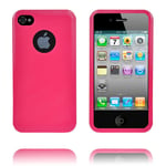 Soft Shell Logo Cut Ver. II (Hot Pink) iPhone 4/4S-skal