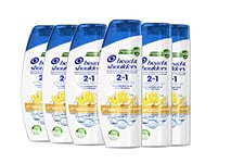 Head & Shoulders 2-en-1 Shampooing Antipelliculaire Et Soin Citrus Fresh, Jusqu’à 100% Des Pellicules Éliminées, Cliniquement Prouvé, Testé Sous Contrôle Dermatologique, 6x270 ml