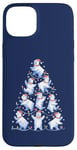 Coque pour iPhone 15 Plus Ours polaire Arbre de Noël Drôle Ours de glace Vacances