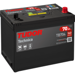 Tudor TECHNICA 12V 70Ah TB704