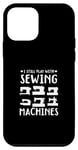 Coque pour iPhone 12 mini Idées de couture - Je joue toujours avec les machines à coudre