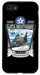 Coque pour iPhone SE (2020) / 7 / 8 Bombardier furtif américain F117 Nighthawk