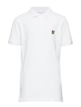 Classic Polo Shirt White Lyle & Scott Junior