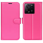 Xiaomi 13T/13T Pro Fodral Litchi Magenta