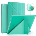 (7. 8. 9. 10.2vihreä) Pehmeä TPU-selkäsuojakotelo iPadille 9.7 2018 10.2 10.5 Air 4 10.9 11 Smart Cover iPad minille 6 8.3 Mini 4 5 Tablet-kotelo Tietokoneen kannet ja kuoret