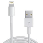 Câble chargeur USB Lightning pour iPhone 7/7 Plus, iPhone 6/6 Plus, iPhone 6S/6S Plus iPhone 5/5s/5c/5se iPad Air iPad mini iPod 5 iPod nano 7 - 1 m- Artecsis - Rapide et résistant.