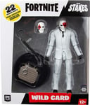 Wild Card - Red Suit 7" Premium Action Figure P120061 Fortnite McFarlane Toys