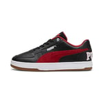 Puma Unisex Adults Puma Caven 2.0 Retro Club Sneakers, Puma Black-Club Red-Puma White, 36 EU