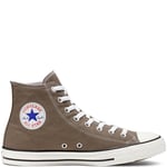 Converse All Star Unisex Chuck Taylor High Top Sneakers - Taupe - Charcoal Canvas - Size UK 4