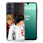 Cokitec Coque Renforcée pour Samsung Galaxy A16 5G Manga Death Note Duo