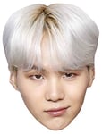 Star Cutouts Ltd CM205 SUGA (Kpop) Min Yoon-gi Kim NAM-Joon Bangtan Boys Party Mask and Gift, Multicolour