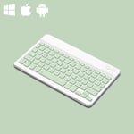 Mini clavier Bluetooth sans fil,souris,Android,iOS,Windows,Samsung,Apple Phone,tablette,iPad - Type green-English