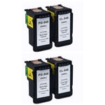 Ink For Canon TS3350 Printer Black & Colour cartridges Compatible 4 inks