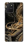 Gold Dragon Case Cover For Samsung Galaxy S10 Lite