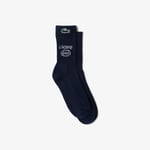 Lacoste Chaussettes Golf coton bouclette Taille 35/38 Bleu Marine/blanc