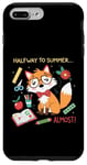 Coque pour iPhone 7 Plus/8 Plus Funny 100 Days of School – Half to Summer – Presque !