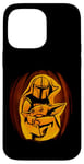 Coque pour iPhone 14 Pro Max Star Wars The Mandalorian Halloween Pumpkin Carving