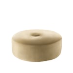 Eilersen - Wheel Ø120, 1 button Leather Cat. B 701 Texas Plus 07 - Sittpuffar - Nils Juul Eilersen - Beige