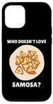 Coque pour iPhone 12/12 Pro Samosa Food Qui n'aime pas Samosa? Samosa Lover