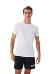 Björn Borg Men's Borg Performance T-Shirt Brilliant White, L