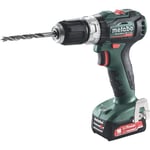 Perceuse-visseuse à percussion sans fil - METABO - PowerMaxx SB12BL - 2 batteries 2Ah - 1650 tours/min - 12V