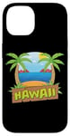 Coque pour iPhone 14 Aloha Hawaii Surf Beach Vintage Maui Vacances Hawaïennes Surf Beach