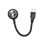 Lampe de Toit pour Voiture, Mini Lumière Voiture Intérieur Romantique led avec Commande Vocale et 4 Couleurs 9 Modes de Fonctionnement, Réglable Plug