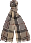 Barbour Women's Welton Tartan Scarf Stone Dress Tartan, OneSize