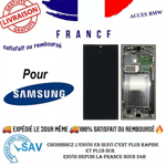 Original Ecran LCD et Vitre Tactile Gris Titane pour Samsung Galaxy S24 Ultra 5G