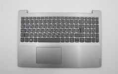 Lenovo IdeaPad S145-15API Keyboard Palmrest Top Cover Bulgairian Grey 5CB0S16917