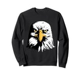 Funny Eagle Charisma bald eagle flying Bird Lover Men Women Sweatshirt