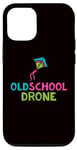 Coque pour iPhone 12/12 Pro Kite Flying - Drone Oldschool