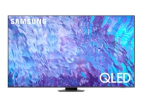 Samsung QE98Q80CAT - 98 Diagonalklasse Q80C Series LED-bakgrunnsbelyst LCD TV - QLED - Smart TV - Tizen OS - 4K UHD (2160p) 3840 x 2160 - HDR - Quantum Dot - karbonsølv
