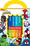 Disney Junior Marvel Spidey & His Amazing Friends 12 Books My First Library by P I Kids (Hardback)