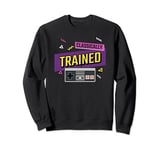 Classically Trained Retro Video Game 90s Sweatshirt