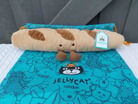 Jellycat Amuseable Baguette Brand New 34 cm BNWT Jelly Cat