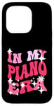 Coque pour iPhone 15 Pro In My Piano Era pour femmes et filles