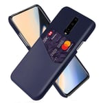 Bofink OnePlus 7 Pro skal med korthållare - Blå