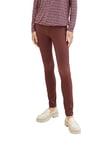 TOM TAILOR 1038522 Alexa Skinny Jeans, 30337-Raisin, 33W x 30L Femme