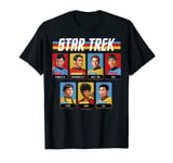 Star Trek Original Series Crew Retro Rainbow Premium T-Shirt T-Shirt